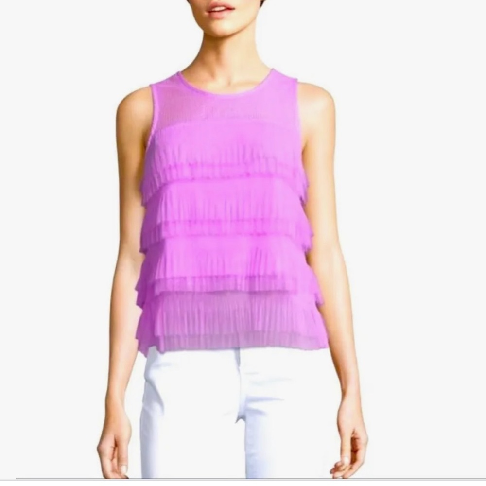 Romeo and Juliet Couture layered lavender tank